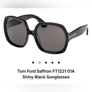 Tom Ford Saffron Black Sunglasses